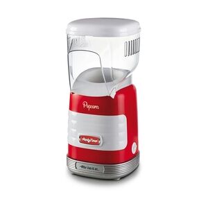 Ariete 2956R Popcorn Maker Party Time, rot für 60 gr. Maiskörner, 1.100 Watt