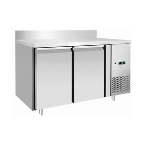 Metro Professional Kühltisch GCC2100BS, Edelstahl, 136 x 70 x 85 cm, 215 l,  250 W, automatische Abtauung, mit Aufkantung und Schloß, silber