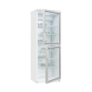 GGV-Exquisit Exquisit Glastürkühlschrank GKS350-2-GT-280D weiss   320 l Nutzinhalt   Weiß