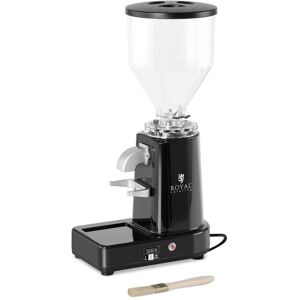 ROYAL CATERING Kaffeemühle elektrisch Kaffee Mahl Maschine 200 w 1000 ml Kunststoff Schwarz