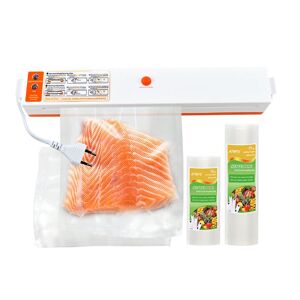 Atwfs Mini Automatische Lebensmittel Vakuumierer Lagerung Verpackung Versiegelung Maschine Küche Behälter Mit Vakuum Beutel
