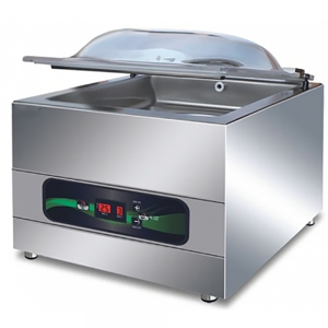 AgriEuro TOP-LINE Kammervakuumierer Euro 3500 INOX - Edelstahlgehäuse - Schweißbalken 35 cm