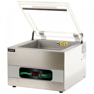 AgriEuro TOP-LINE Kammervakuumierer Euro 4000 INOX - Edelstahlgehäuse - Schweißbalken 40 cm