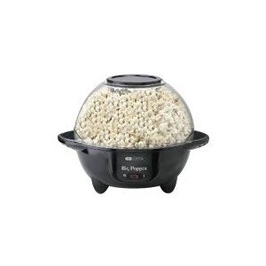 OBH Nordica Big Popper 6398 - Popcorn-maskine - 4.5 liter - 1 kW - sort