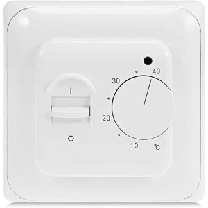 Manuel elektrisk gulvvarmetermostat med AC 220v 16a sonde, mekanisk gulvvarmetermostatstyring