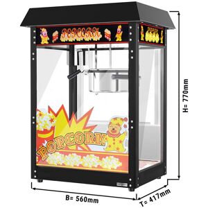 GGM Gastro - Machine a pop-corn - 5 kg / h - avec 1 Chaudiere Noir