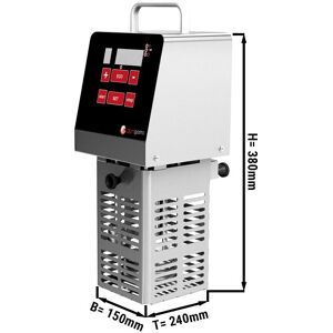 GGM Gastro - Cuiseur sous vide - max. 50 litres - 2,1kW Argent