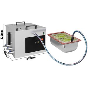 GGM Gastro - Appareil de mise sous vide pour recipients GN - 10m³/h - 400 Watt Argent