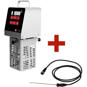 GGM Gastro - Cuiseur sous vide - max. 50 litres - 2,1kW - sonde de temperature a coeur incluse Argent