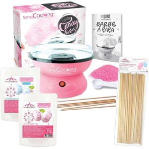 Machine Barbe a papa + kit de preparation Scrapcooking