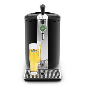 Tap2Go mobile 2-en-1 tireuse à bière avec réfrigérateur à boissons, pour  fûts Heineken de 5 l, réfrigérateur de 13 l, utilisable à la maison et  dans la voiture