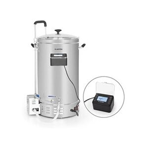 KLARSTEIN Brauheld Pro 45 Kit de brassage de bière- Cuve 45L / 3300W - Pompe de circulation inox - Publicité