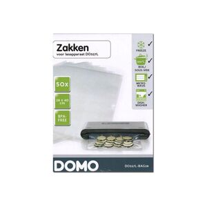 DOMO DO327L-BAG28 - Sac - pour emballeuse sous vide (pack de 50) - Publicité
