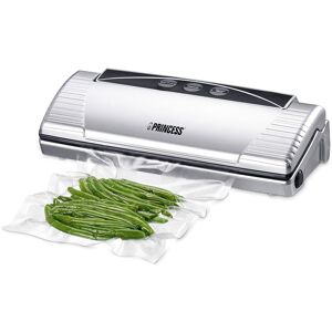 Princess Silver Vacuum Sealer - Soude-sacs - 110 Watt - argent - Publicité