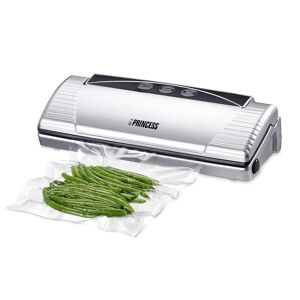 Princess Silver Vacuum Sealer - Soude-sacs - 110 Watt - argent - Publicité