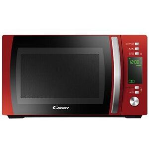 Candy CMXG20DR - Four micro-ondes grill - pose libre - 20 litres - 700 Watt - rouge - Publicité