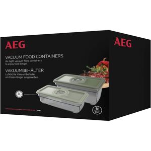 Lot de 2 récipients de mise sous vide AEG AVFB1 - Publicité