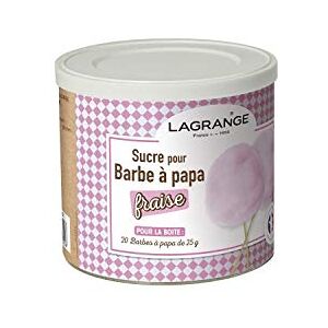 LAGRANGE Sucre barbe a papa Fraise 380007 - Publicité