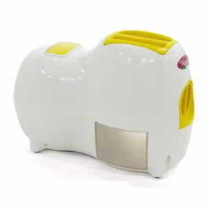 Reber Fido 9250 BG - Râpe électrique de table - Blanche et Jaune - Avec moteur de 140W - Publicité