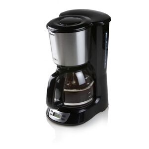 DOMO-ELEKTRO DOMO Cafetiere 12 tasses, 10000W, noir/inox