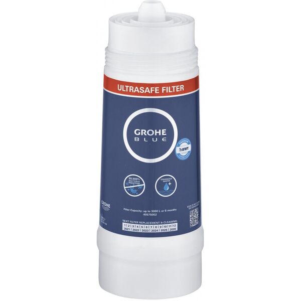 grohe blue - filtro ultrasafe meno 99% di batteri e piombo - 40575002