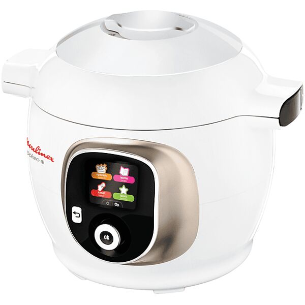 moulinex cookeo ce851a multicooker, 1600 w, capacità ciotola 6 l, bianco