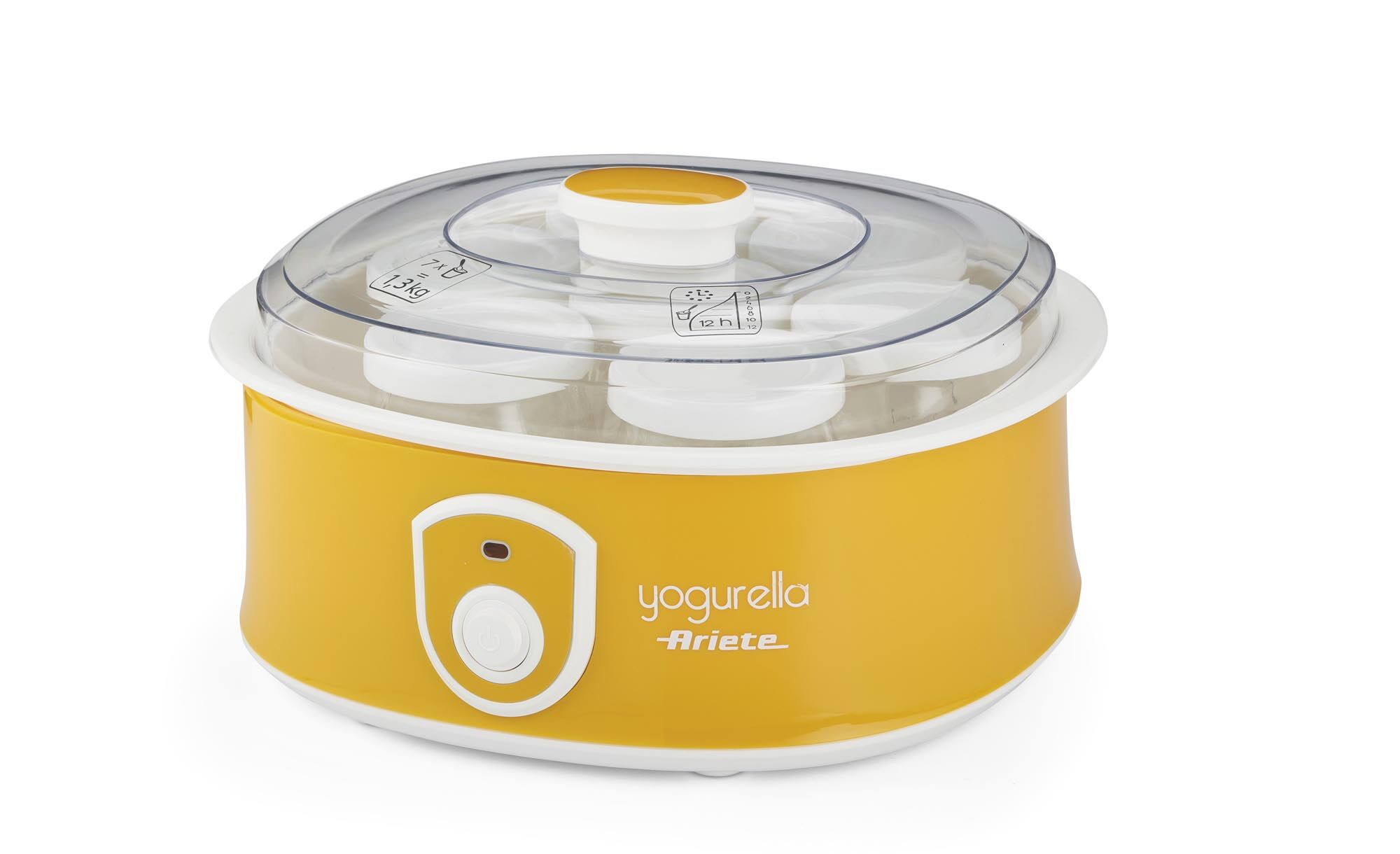 DecHome Yogurtiera 20W da 1.5L per 3-5 Persone con 2 Vasetti e