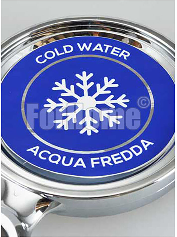 Adesivo Per Medaglione 70x70 Mm - Acqua Fredda (Or)