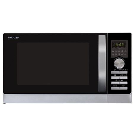 Sharp Home Appliances Microwaves Microonde combinato 25 L 900 W Argento (18100533)