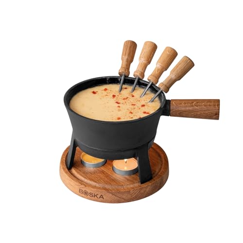 BOSKA Fondueset Pro S Kaas fondue voor 350 gram Kaas 700 ml