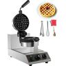 VBENLEM Vevor wafelmachine, 1100 W, draaibaar wafelijzer, 220 V, wafelijzer voor 4 wafels