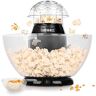 Duronic POP50 BK Popcornmachine – 1200 Watt Hetelucht Popcorn Maker – Gezonde Olie-vrije Popcorn – Gezond met Weinig Calorieën – Wordt geleverd met Maatbeker en geïntegreerde Serveerkom – Zwart