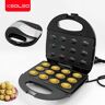 XEOLEO-Máquina De Pastelaria Noz Elétrica  Automático  Nut  Waffle  Pão Maker  Sanduíche  Donut