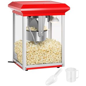 ROYAL CATERING Popcorn Machine Cinema Style Commercial Popcorn Maker 1325 Watt 8 Oz Teflon