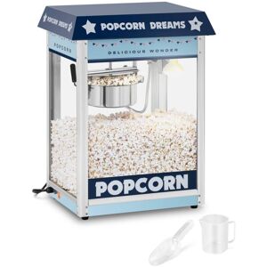 ROYAL CATERING Popcorn Machine Popcorn Maker Popcorn Popper Retro Blue 220-270 °c 1600W 16L/h