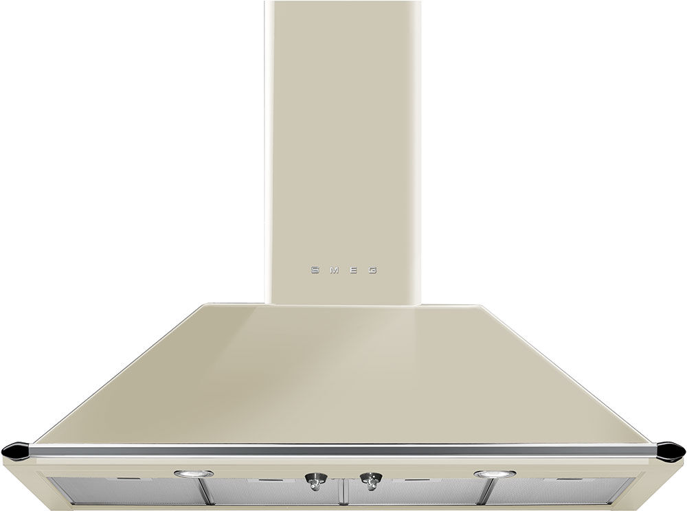 Smeg KT110PE Traditional Victoria Style Hood 110cm Wide - Cream