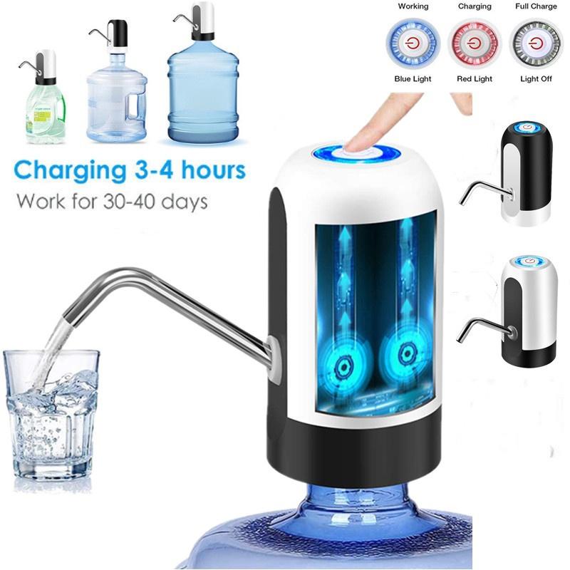 Find Your Love New Mini USB Rechargeable Portable Water Pump Household Device Electric Hand Press Automatic Drink Water Dispenser