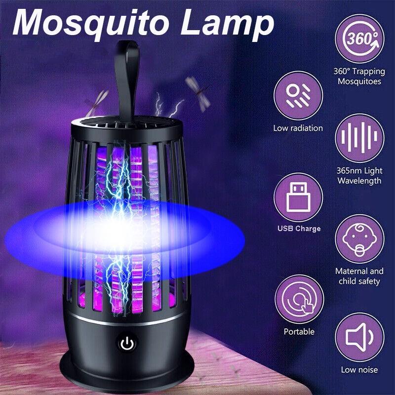Ambiel Charm Outdoor Insect Killer, Indoor and Outdoor Electronic Mosquito Killer, Fly Killer, 3600V Ultraviolet Mosquito Killer Lamp