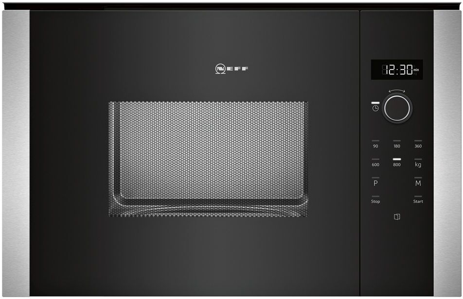 Neff HLAWD23N0B N50 Built In Microwave For Wall Unit - STAINLESS STEEL