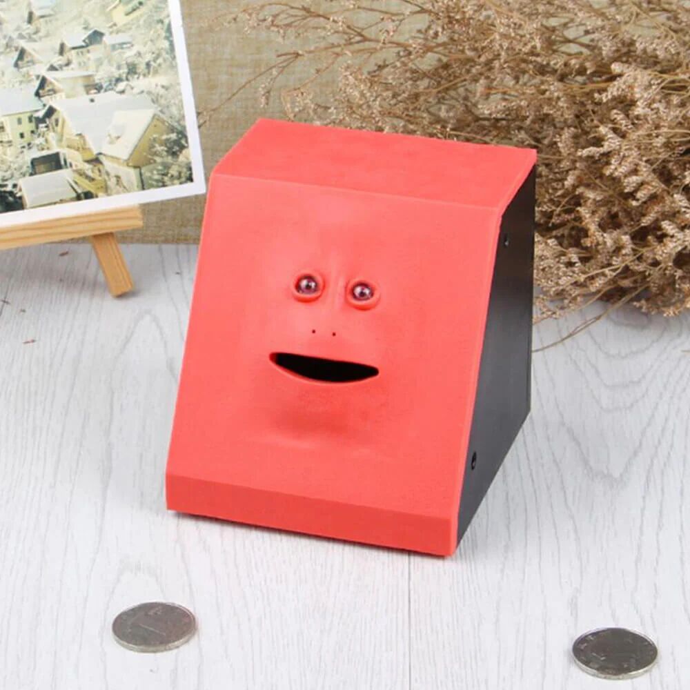 Mounteen Face-Shaped Coin Saving Box