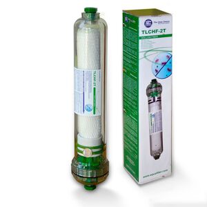 Aquafilter TLCHF-2T Kapillarmembrane Keimsperre 10 x 2 Zoll (1/4 Zoll Inline)