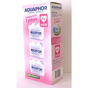 AQUAPHOR MAXFOR B25 Mg Pack 3 Cartouche filtrante Blanc 200 L - Publicité