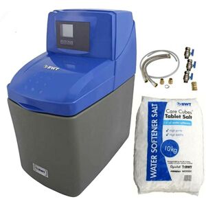 BWT - WS355 ws Series Luxury Water Softener + Installation Kit + 15mm Hoses + Salt