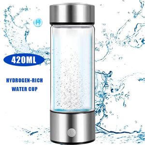 Lifeone Hydrogen Generator Water Cup Filter Ionizer Maker Hydrogen-Rich Water Portable Super Antioxidants ORP Hydrogen Bottle 420ml