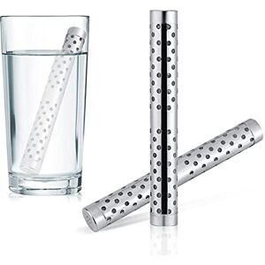 DEWIN Hydrogen Stick, Stainless Steel Hydrogen Alkaline Water Stick, PH Alkalizer Ionizer Mineral Purifier Filter