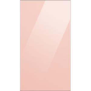 Samsung BESPOKE øverste panel til 185cm kombineret køl og frys, Clean Peach (Glas)