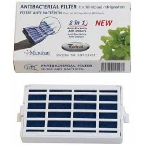 Filtre Anti Bacterien Refrigerateur Whirlpool 481248048172 - Publicité