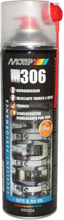 Dégrippant refroidisseur de pièce Motip M306 500ml