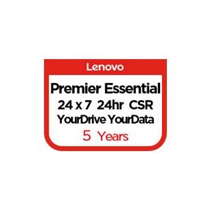 Lenovo Committed Service Essential Service + YourDrive YourData + Premier Support - Support opgradering - reservedele og arbejdskraft - 5 år - on-site - 24x7 - responstid: 4 t - reparationstid: 24 timer - for ThinkSystem SR650 V2 7Z73