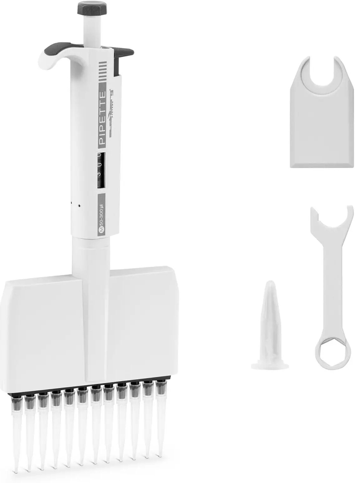 Steinberg Systems Mehrkanalpipette - für 12 Spitzen - 50 - 300 µl SBS-LAB-118